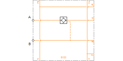 Modular element PU5-B123